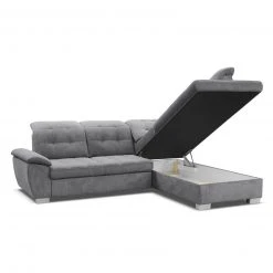 Ecksofa - grau - Staukasten - Ottomane rechts -Wohnzimmer Verkäufe 1016018405 03 1600Wx1600H