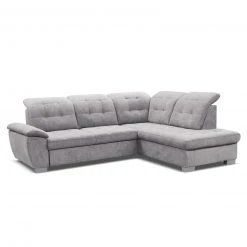 Ecksofa - silber - Staukasten - Ottomane rechts -Wohnzimmer Verkäufe 1016018407 09 1600Wx1600H