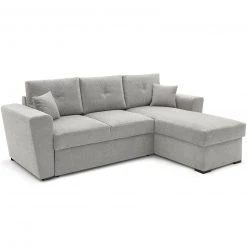 Ecksofa - hellgrau - Staukasten - Liegefunktion -Wohnzimmer Verkäufe 1016018501 09 1600Wx1600H