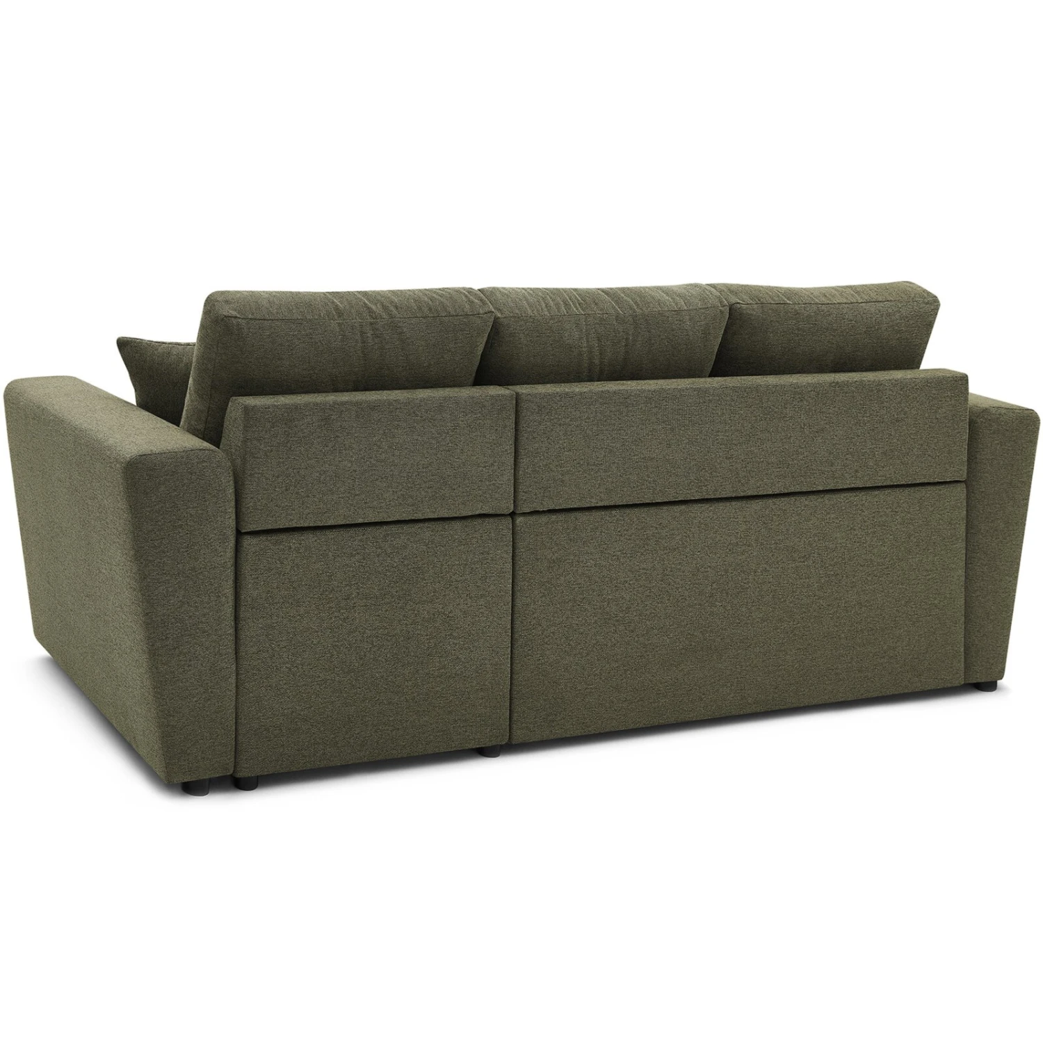 Ecksofa - grün-grau - Staukasten - Liegefunktion 5 Ecksofa - grün-grau - Staukasten - Liegefunktion – Bild 5