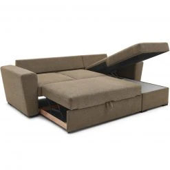 Ecksofa - dunkelbraun - Stauraum - Liegefunktion -Wohnzimmer Verkäufe 1016018505 04 1600Wx1600H