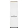 Luca Bessoni Mehrzweckschrank ALASSIO - weiß Hochglanz - 62 cm