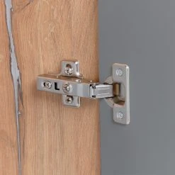 Luca Bessoni Highboardvitrine AURIS - Basalt-Flagstaff Eiche - 155 cm -Wohnzimmer Verkäufe 1016021800 06 1600Wx1600H