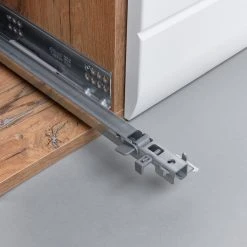 Luca Bessoni Highboardvitrine AURIS - weiß-Flagstaff Eiche - 155 cm -Wohnzimmer Verkäufe 1016021801 07 1600Wx1600H