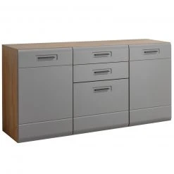 Luca Bessoni Sideboard AURIS - Basalt-Flagstaff Eiche - 163 cm