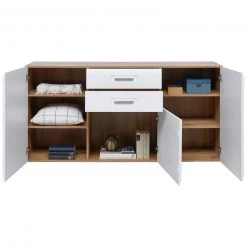 Luca Bessoni Sideboard AURIS - weiß-Flagstaff Eiche - 163 cm 15 Luca Bessoni Sideboard AURIS - weiß-Flagstaff Eiche - 163 cm -Wohnzimmer Verkäufe 1016021901 04 1600Wx1600H