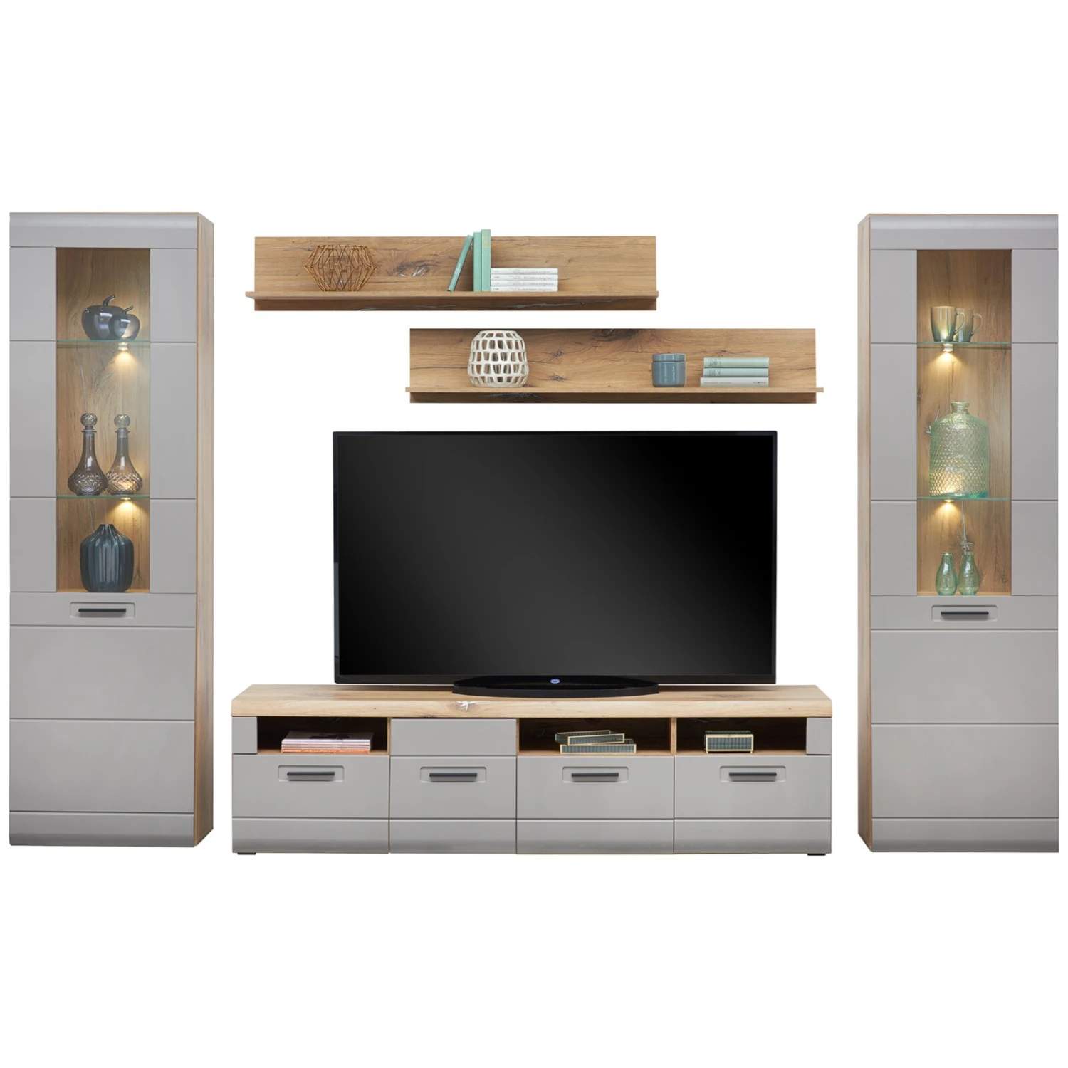 Luca Bessoni Lowboard AURIS - Basalt-Flagstaff Eiche - 190 cm 5 Luca Bessoni Lowboard AURIS - Basalt-Flagstaff Eiche - 190 cm – Bild 5