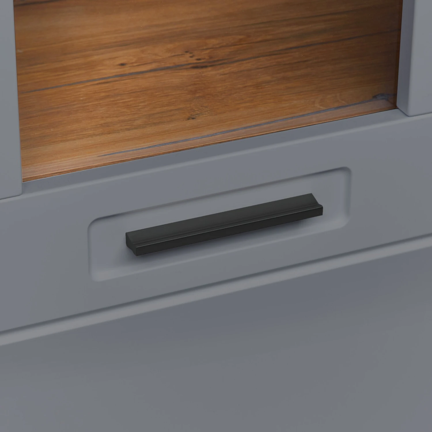 Luca Bessoni Lowboard AURIS - Basalt-Flagstaff Eiche - 190 cm 10 Luca Bessoni Lowboard AURIS - Basalt-Flagstaff Eiche - 190 cm – Bild 10