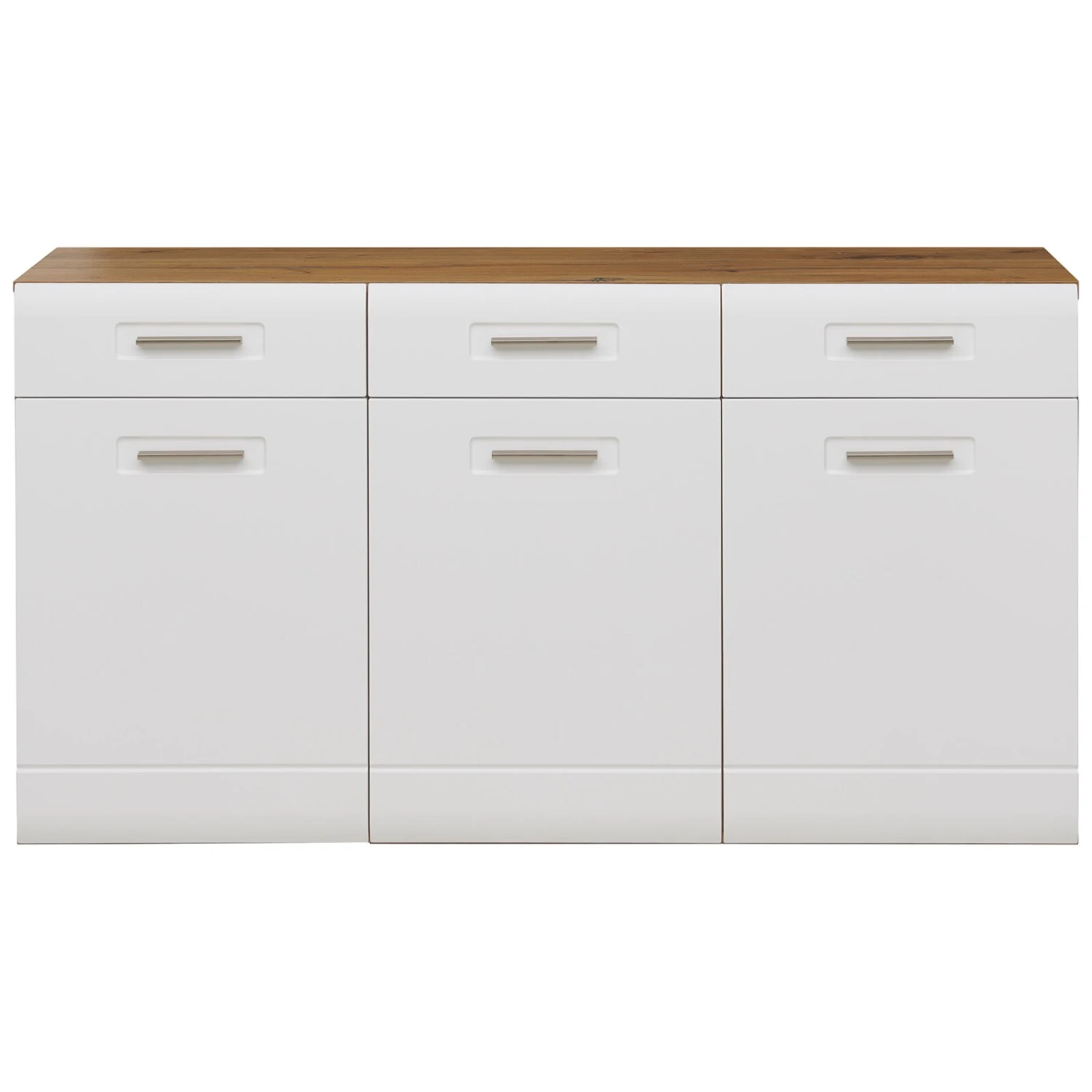 Luca Bessoni Sideboard AURIS - weiß-Flagstaff Eiche - 150 cm 2 Luca Bessoni Sideboard AURIS - weiß-Flagstaff Eiche - 150 cm – Bild 2