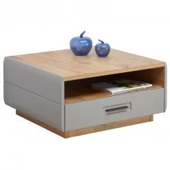 Luca Bessoni Couchtisch AURIS - Basalt-Flagstaff Eiche