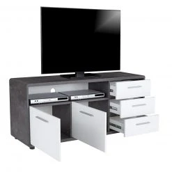 TV-Lowboard - Betonoptik-weiß - 3 Schubkästen - 150 cm -Wohnzimmer Verkäufe 1016022400 06 1600Wx1600H