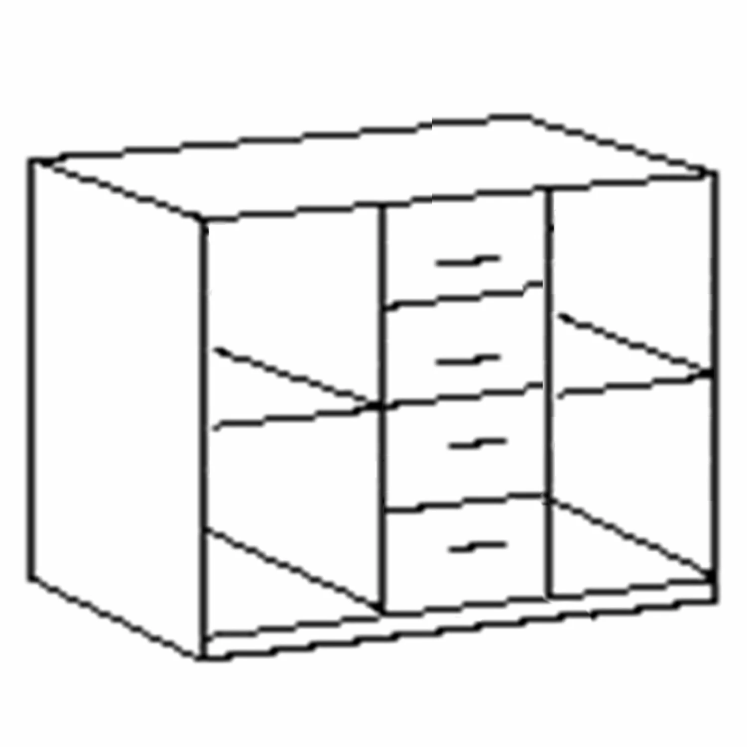 Sideboard - Artisan Eiche - 132 cm breit 2 Sideboard - Artisan Eiche - 132 cm breit – Bild 2