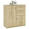 Kommode - Sonoma Eiche - 88 cm breit