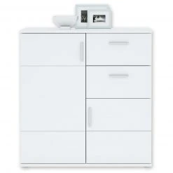 Kommode - Alpinweiß - 88 cm breit