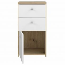 Kommode - Artisan Eiche - weiß - 40 cm breit -Wohnzimmer Verkäufe 1023003100 03 1600Wx1600H