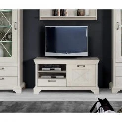 TV-Lowboard - Pinie weiß - 123 cm -Wohnzimmer Verkäufe 1023004400 03 1600Wx1600H