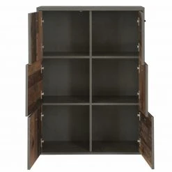 Kommode - Betonoptik-Old Wood Vintage - 77 cm breit - 6 Türen -Wohnzimmer Verkäufe 1023004901 04 1600Wx1600H