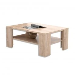 Couchtisch - Sonoma Eiche - mit Ablage -Wohnzimmer Verkäufe 1023005500 09 1600Wx1600H