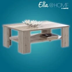 Ella@HOME Couchtisch - Sandeiche - mit Ablage
