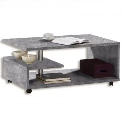 Couchtisch - Betonoptik - rollbar -Wohnzimmer Verkäufe 1023005703 09 1600Wx1600H