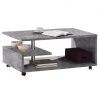 Couchtisch - Betonoptik - rollbar