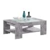 Couchtisch - Beton - Glaseinlage