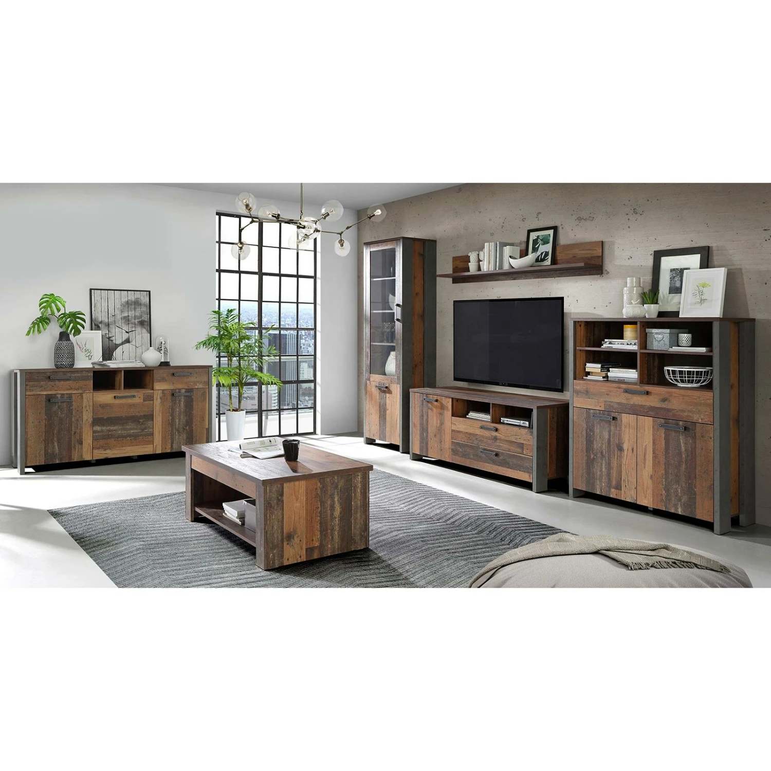 Couchtisch - Old Wood Vintage - hochklappbar 5 Couchtisch - Old Wood Vintage - hochklappbar – Bild 5