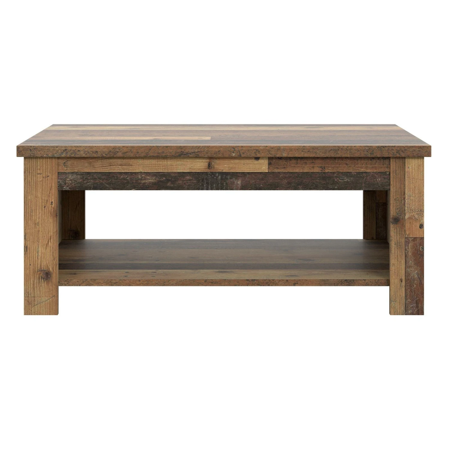 Couchtisch - Old Wood Vintage - hochklappbar 1 Couchtisch - Old Wood Vintage - hochklappbar