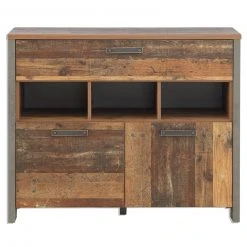Kommode - Old Wood Vintage - 2 Türen - 107 cm breit -Wohnzimmer Verkäufe 1023007100 03 1600Wx1600H