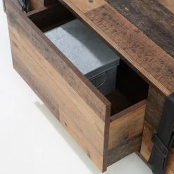 Couchtisch - Old Wood Vintage - mit Schubkasten -Wohnzimmer Verkäufe 1023008100 04 1600Wx1600H