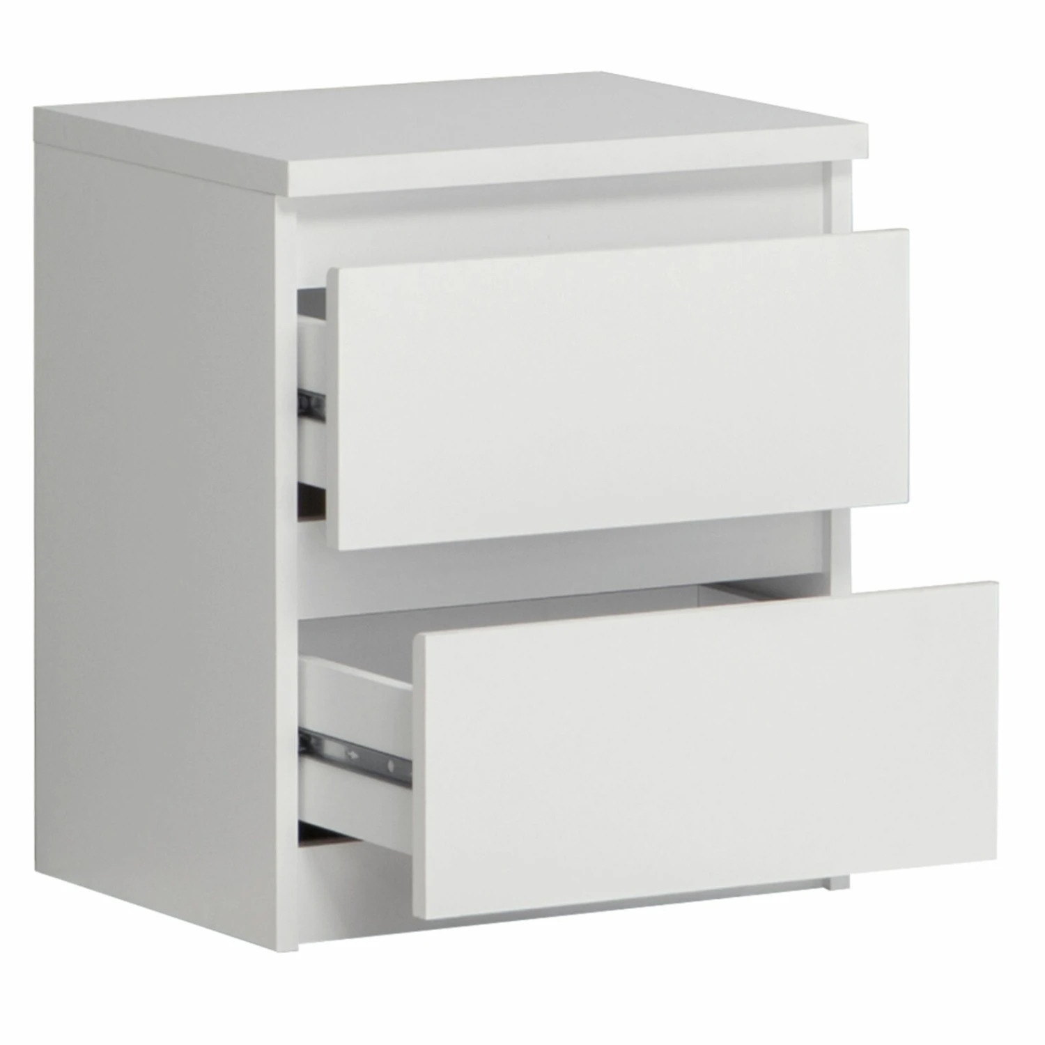 Kommode - weiß - 42 cm breit 2 Kommode - weiß - 42 cm breit – Bild 2