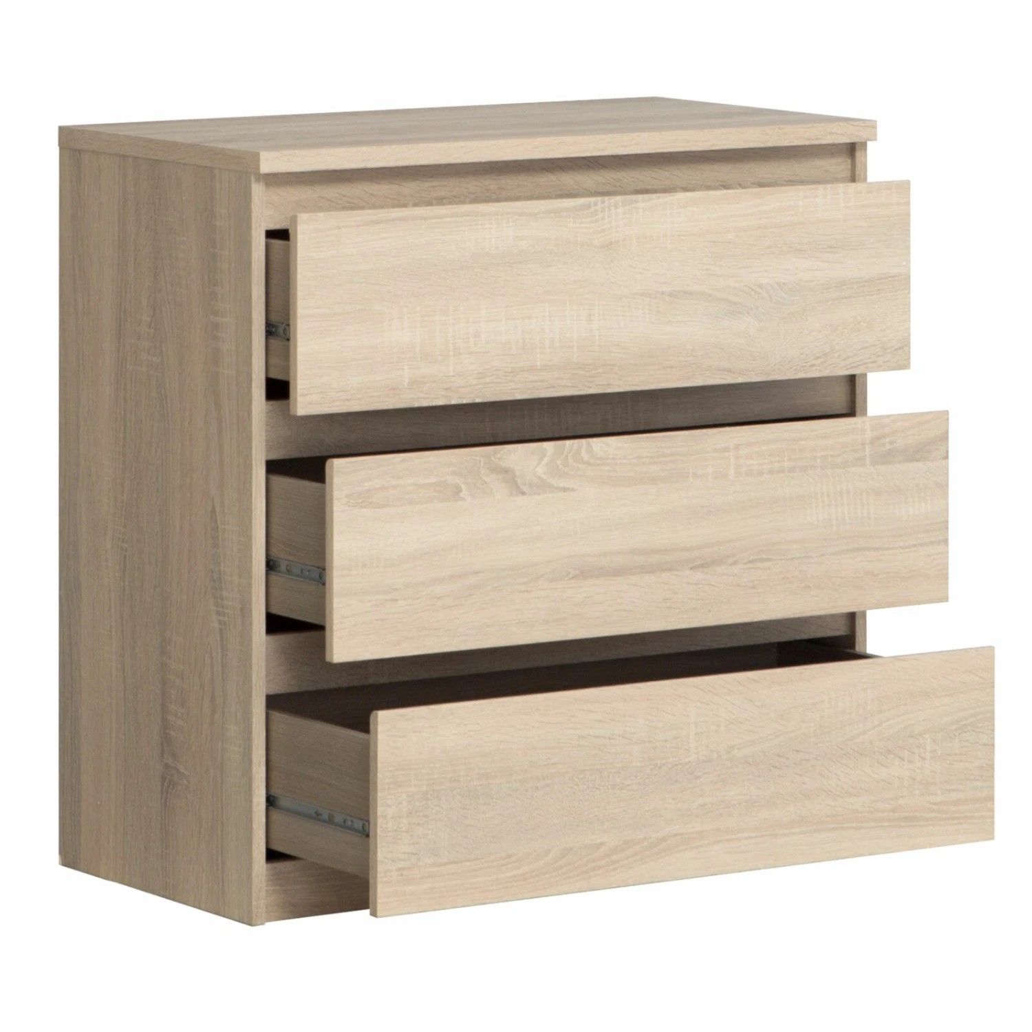 Kommode - Sonoma Eiche - 77 cm breit 2 Kommode - Sonoma Eiche - 77 cm breit – Bild 2