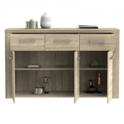Sideboard - Sonoma Eiche - 136 cm -Wohnzimmer Verkäufe 1023009700 03 1600Wx1600H