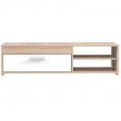 Lowboard - Sonoma Eiche-weiß - 120 cm breit