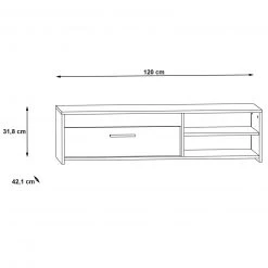 TV-Lowboard - Old Wood Vintage - 120 cm -Wohnzimmer Verkäufe 1023010101 05 1600Wx1600H
