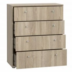 Kommode - Sonoma Eiche - 74 cm breit - vier Schubkästen 10 Kommode - Sonoma Eiche - 74 cm breit - vier Schubkästen -Wohnzimmer Verkäufe 1023010402 03 1600Wx1600H