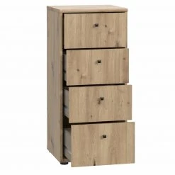 Kommode - Artisan Eiche - 39 cm breit - vier Schubkästen