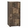 Kommode - Old Wood Vintage - 39 cm breit - vier Schubfächer