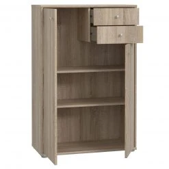 Kommode - Sonoma Eiche - 74 cm breit - je zwei Türen und Schubfächer 9 Kommode - Sonoma Eiche - 74 cm breit - je zwei Türen und Schubfächer -Wohnzimmer Verkäufe 1023011302 03 1600Wx1600H