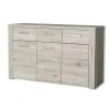 Sideboard - Sandeiche - 136 cm breit
