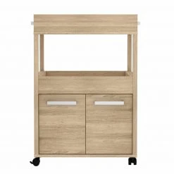 Hausbar - Sonoma Eiche - auf Rollen -Wohnzimmer Verkäufe 1023017100 03 1600Wx1600H