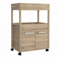 Hausbar - Sonoma Eiche - auf Rollen