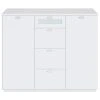 Kommode - weiß - 119,5 cm breit