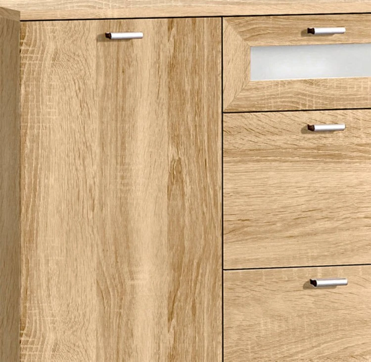 Kommode - Sonoma Eiche - 119,5 cm breit 2 Kommode - Sonoma Eiche - 119,5 cm breit – Bild 2