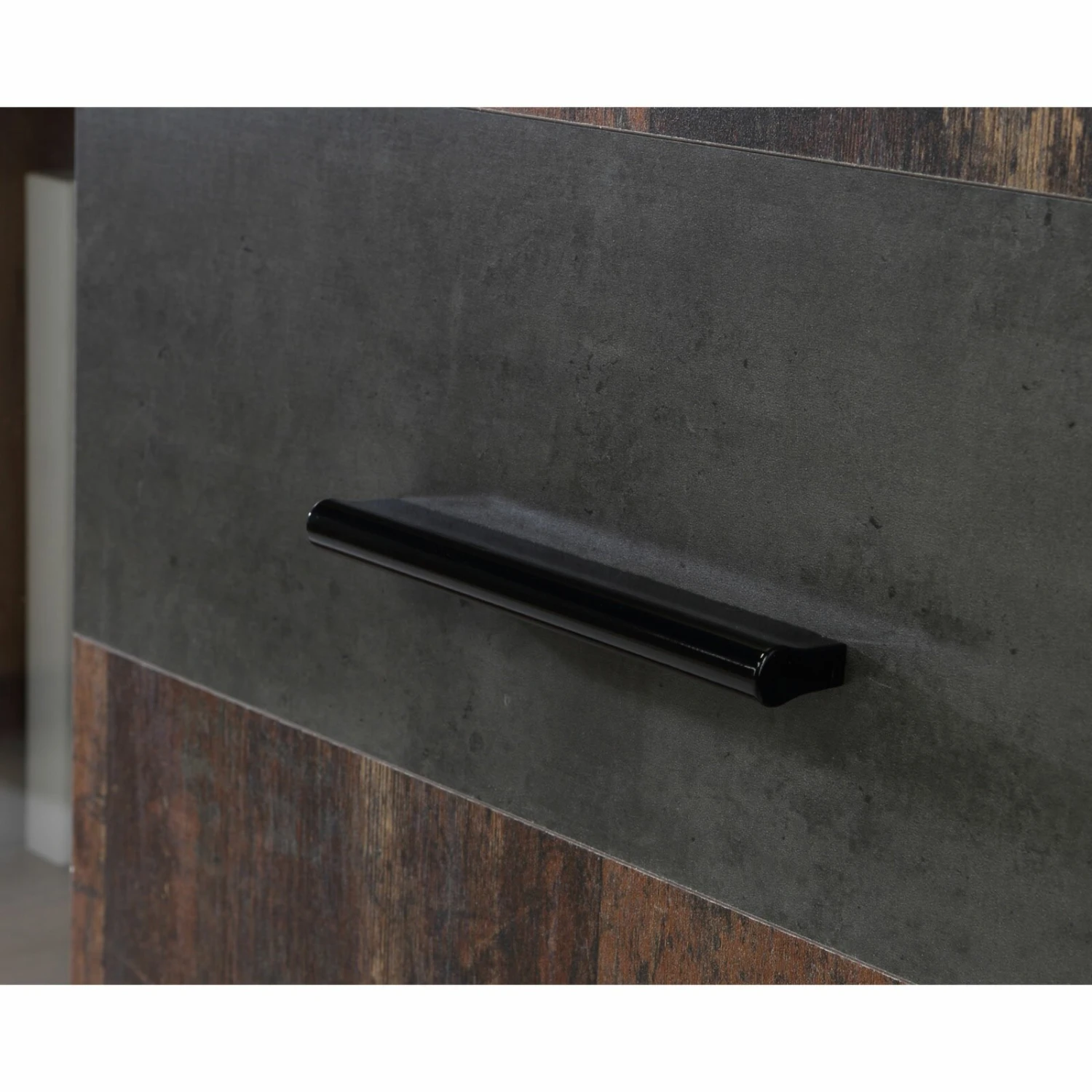 5-teilige Wohnwand - Old Wood Vintage - Betonoptik 6 5-teilige Wohnwand - Old Wood Vintage - Betonoptik – Bild 6