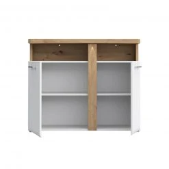 Kommode - weiß-Artisan Eiche - LED-Beleuchtung - 104 cm breit 7 Kommode - weiß-Artisan Eiche - LED-Beleuchtung - 104 cm breit -Wohnzimmer Verkäufe 1023019300 03 1600Wx1600H