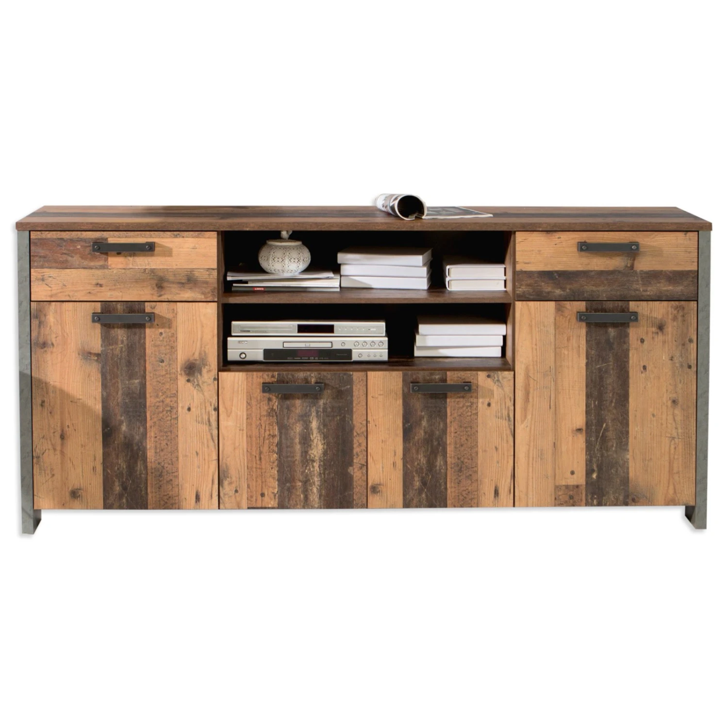 TV-Sideboard - Old Wood Vintage - 186 cm 1 TV-Sideboard - Old Wood Vintage - 186 cm