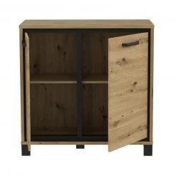 Kommode - Artisan Eiche - 2 Türen - 91 cm -Wohnzimmer Verkäufe 1023021300 04 1600Wx1600H