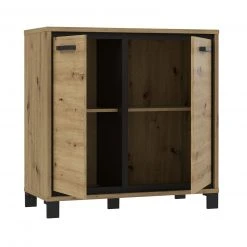 Kommode - Artisan Eiche - 2 Türen - 91 cm -Wohnzimmer Verkäufe 1023021300 05 1600Wx1600H