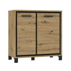 Kommode - Artisan Eiche - 2 Türen - 91 cm
